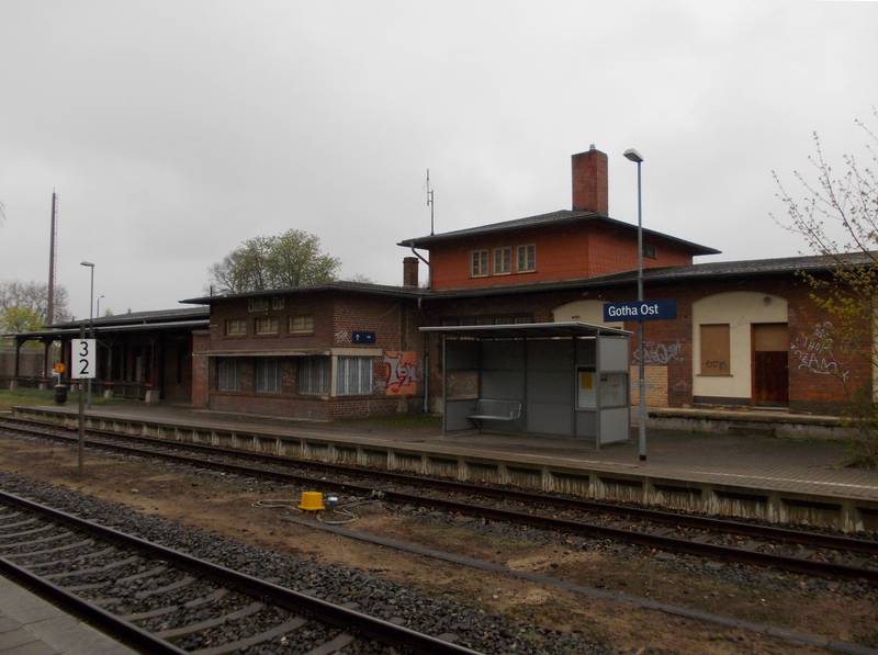 Gotha Ost train station (Gotha, Thuringia)