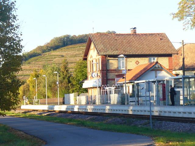 Achkarren Bahnhof