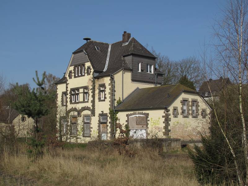 Bahnhofsgebäude in Homberg (Ohm)