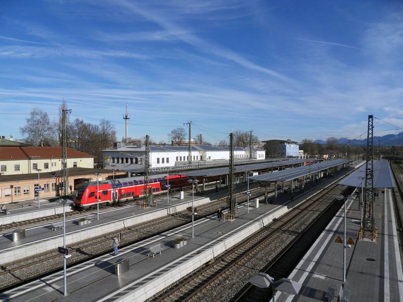 Trainstation Rosenheim