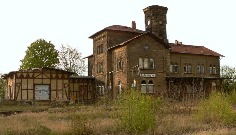 Bahnhof Schöningen.