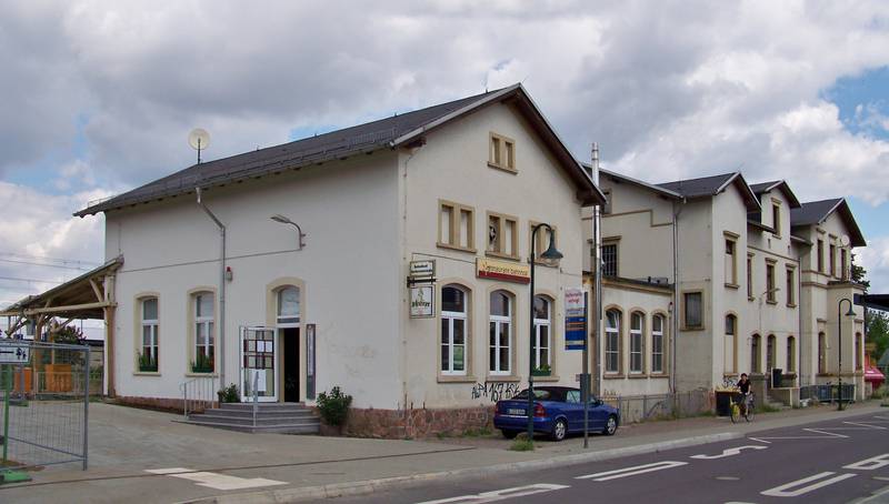 Bahnhof in Markranstädt bei Leipzig
