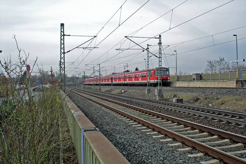 S-Bahnstation in Hanau-Steinheim