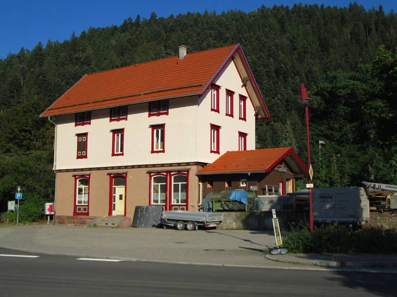 Schenkenzell train station main building