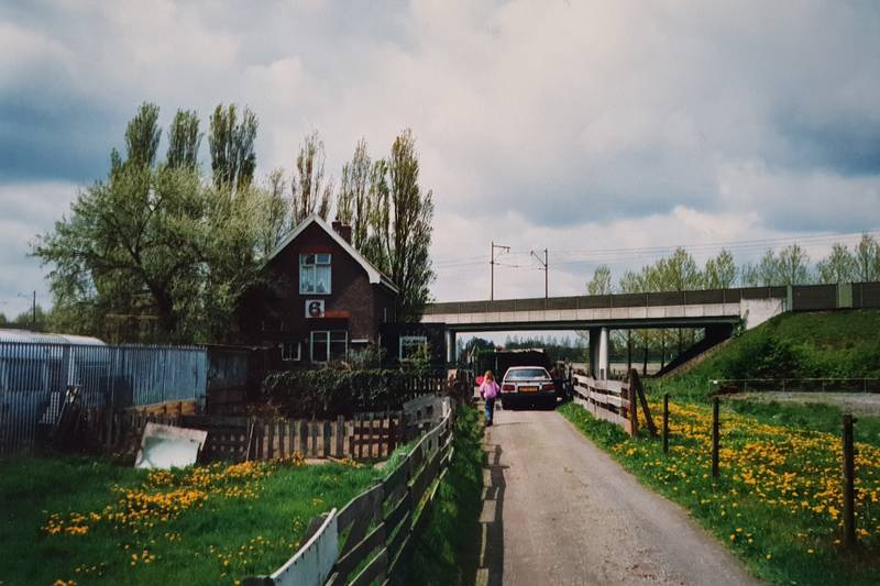 Halte Sloterweg Noord in 1991 (foto: Daniel van der Ree)