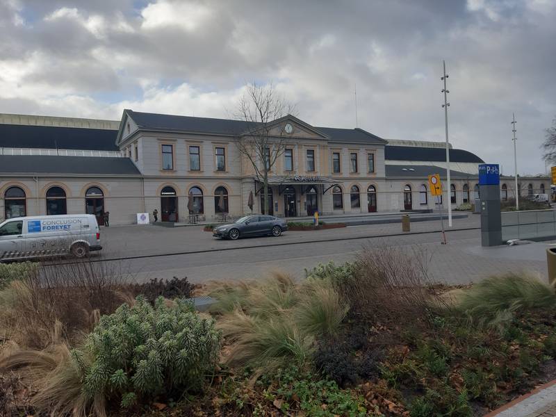 Zwolle, central station, january 2023
