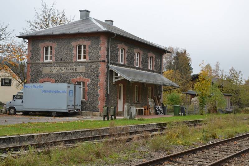 ehemaliges Empfangsgebäude des Bahnhofs Burglengenfeld