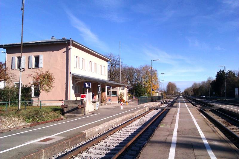 Türkheim (Bay) Bahnhof.