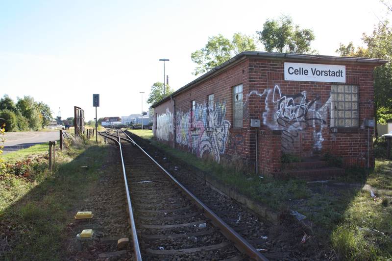 disused train station Celle-Vorstadt