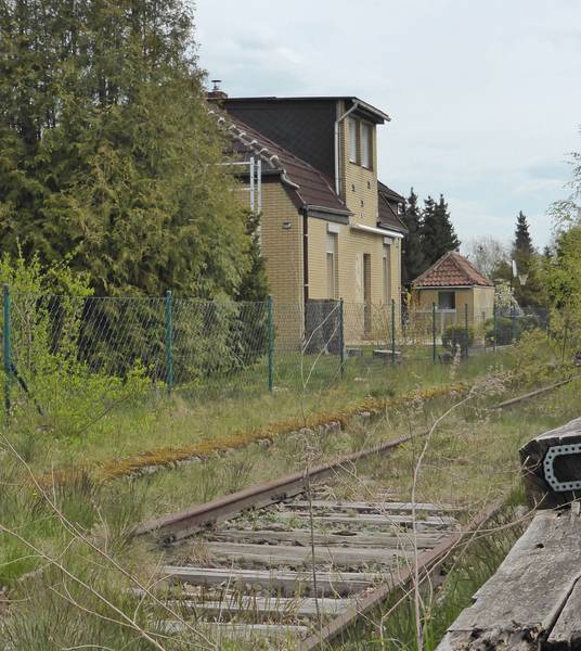 Ehemaliger Bahnhof in Croya.