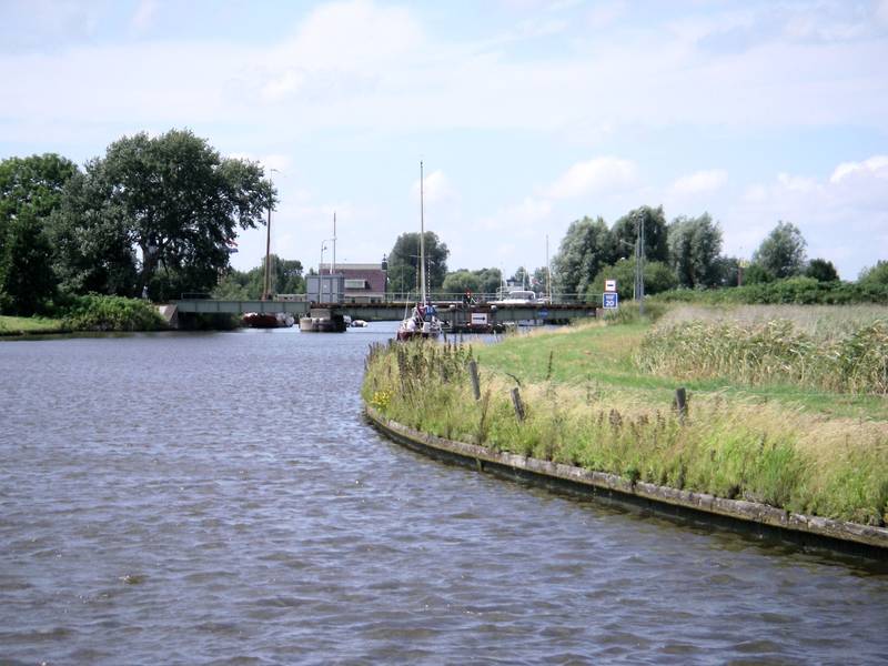 Workum - Klifrak - spoorbrug