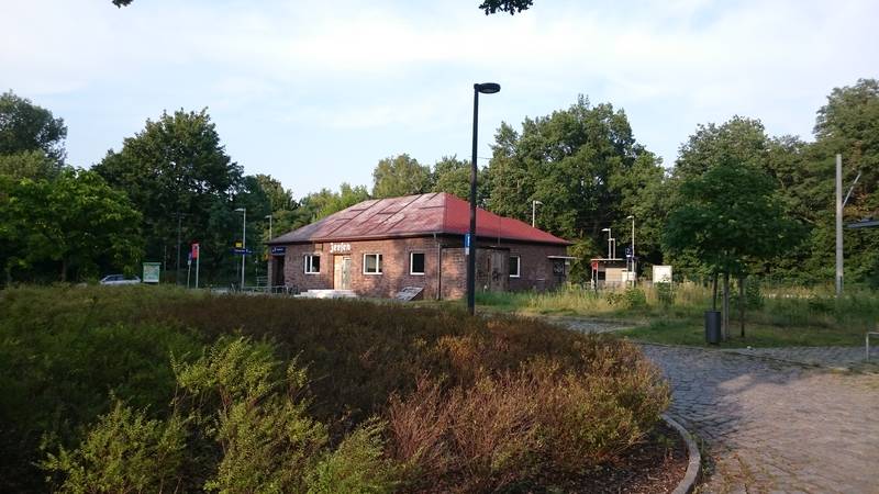 Train station Zeesen near Koenigs Wusterhausen in August 2015.