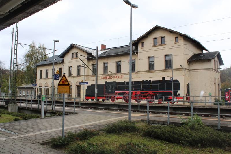 train station Camburg (Saale), station building