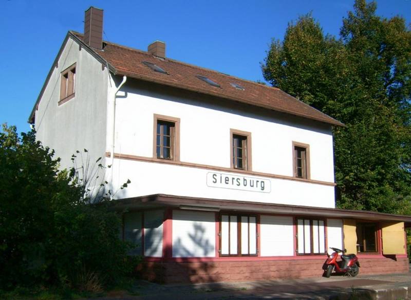 Bahnhof in Siersburg