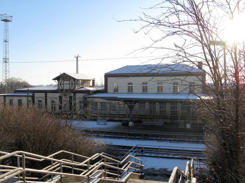 Train station in Bad Kleinen, Mecklenburg-Vorpommern, Germany