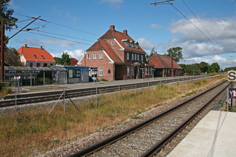 Picture of Nørre_Aaby Railway Station (Fyn - Denmark)