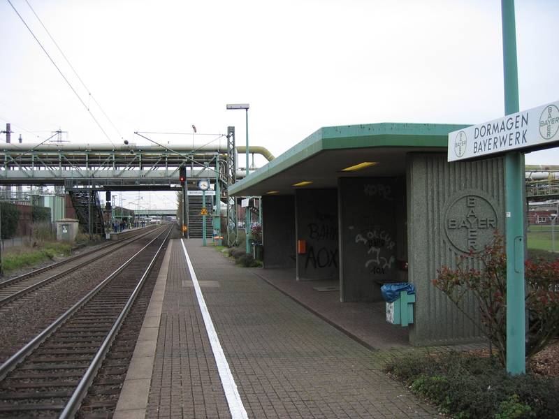 Dormagen Bayerwerk S-Bahnhof