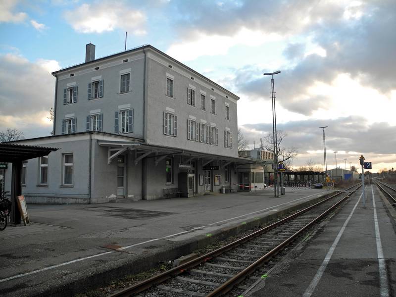 Schrobenhausen – Bahnhof der Paartalbahn