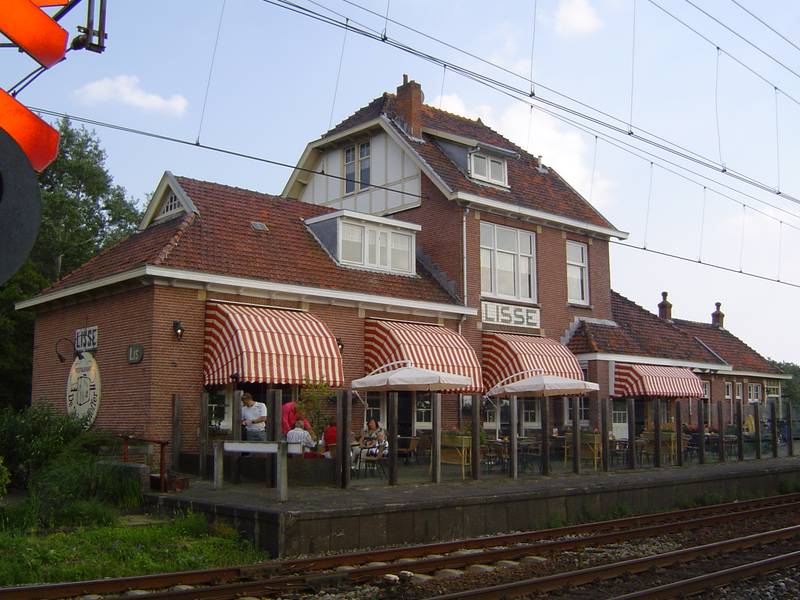 Railway station Lisse, the Netherlands