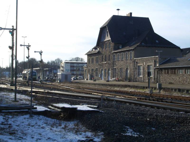 Bahnhof der Kreisstadt Altenkirchen