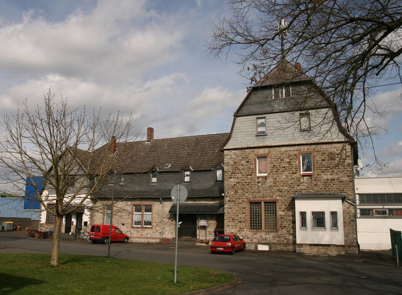 Former railway station (until 1984) in Selters (Westerwald), Germany