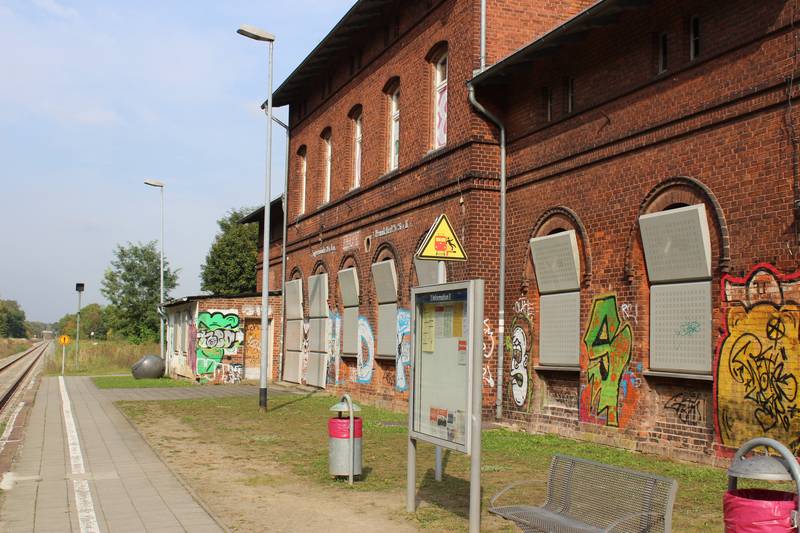 train station Seelow (Mark)
