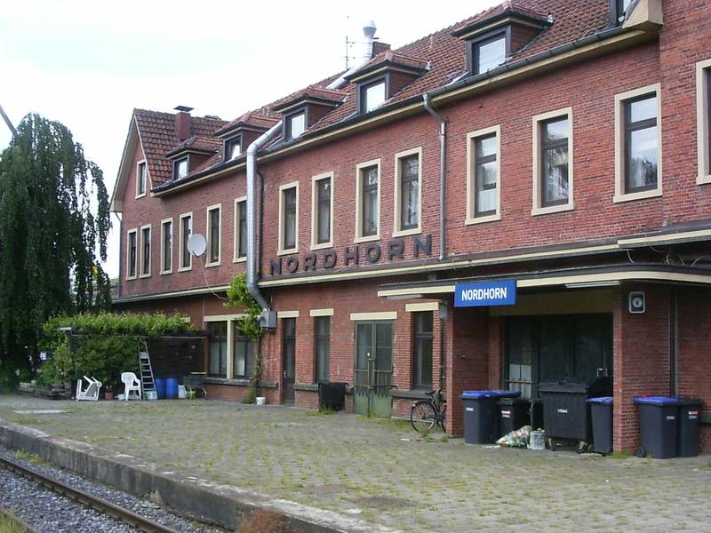 Station Nordhorn, het perron