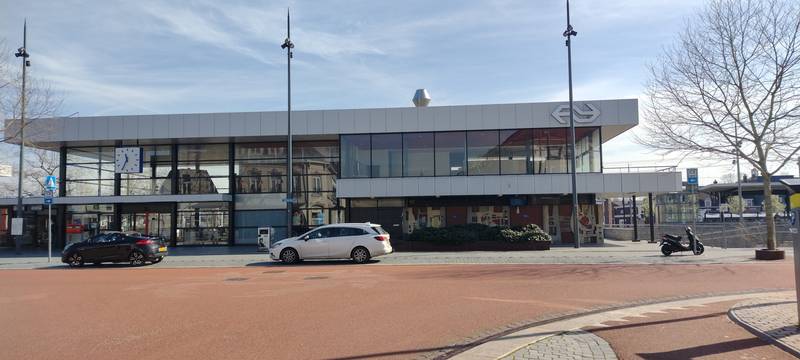 Station building of Bergen op Zoom.