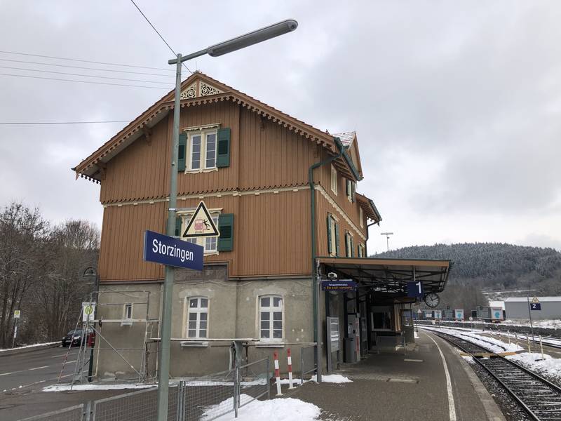Bahnhof Storzingen