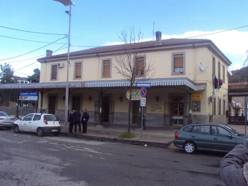 Cosenza Centro station, part of the Ferrovie della Calabria's Catanzaro - Cosenza railway