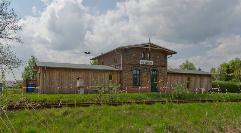 Parkentin Bahnhof