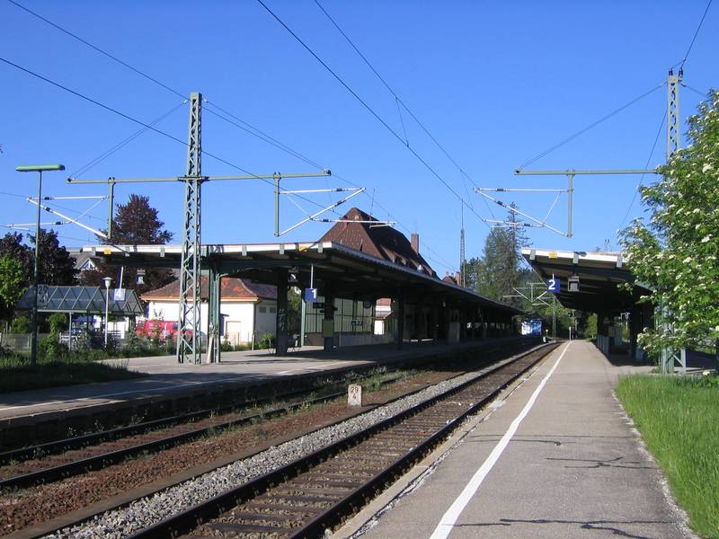 Bahnhof Titisee im Hochschwarzwald
