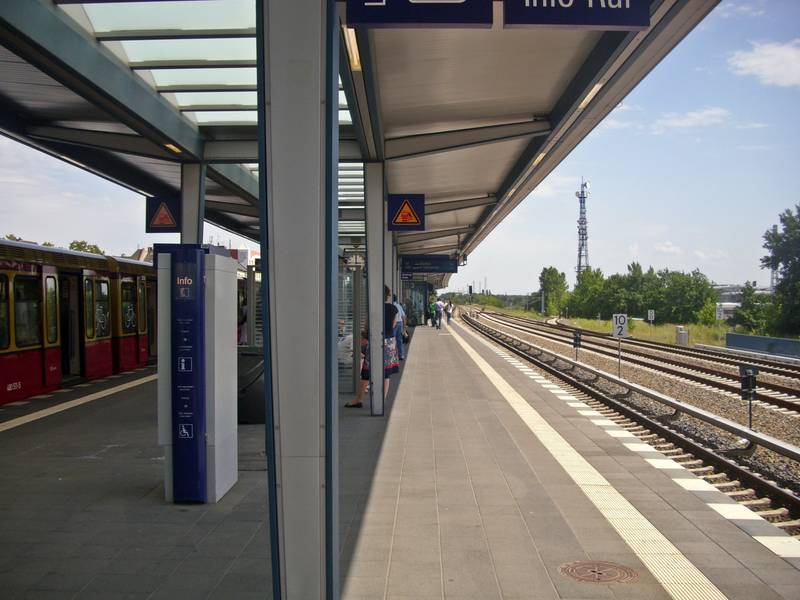 New S-Bahn station Adlershof