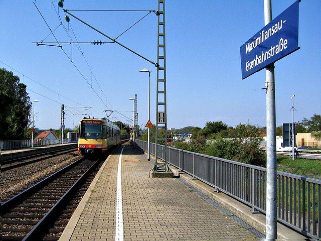 Haltepunkt Maximiliansau Eisenbahnstraße