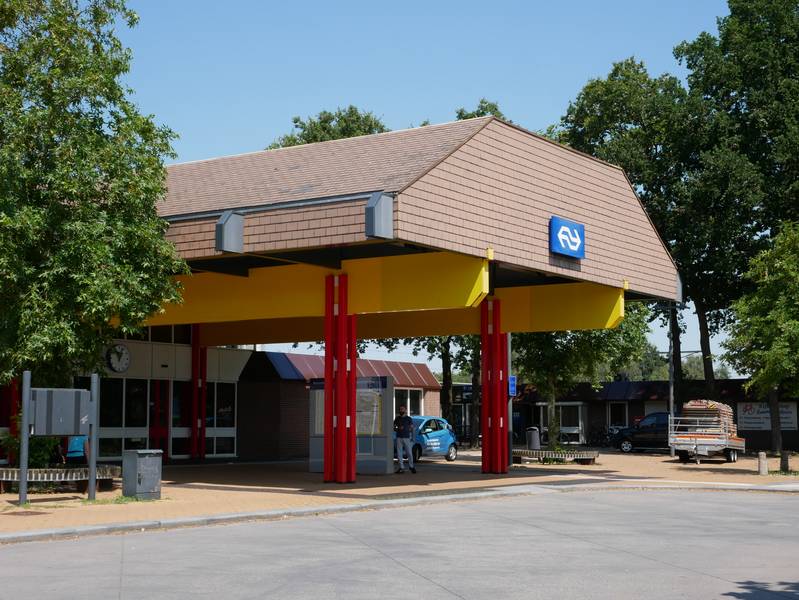 Station building of Hoogeveen railway station