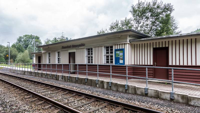 Meuselbach-Schwarzmühle Bahnhof