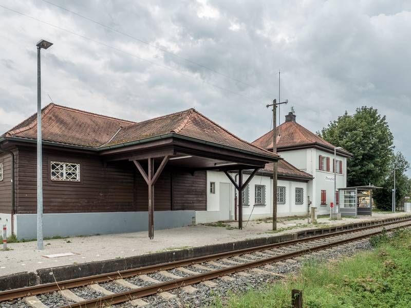 Train station of Pretzfeld