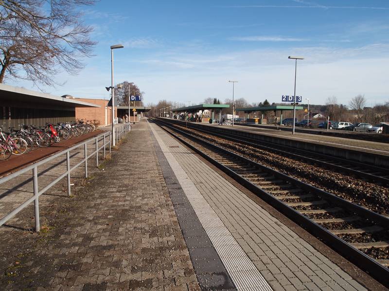 Bahnhof Kaufbeuren, Gleis 1-4