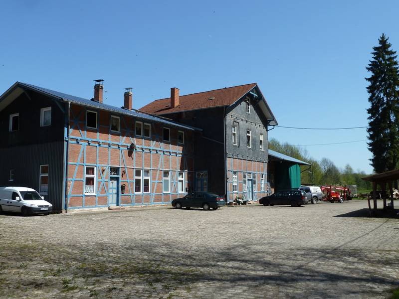 Geismar railway station at the "Kanonenbahn"
