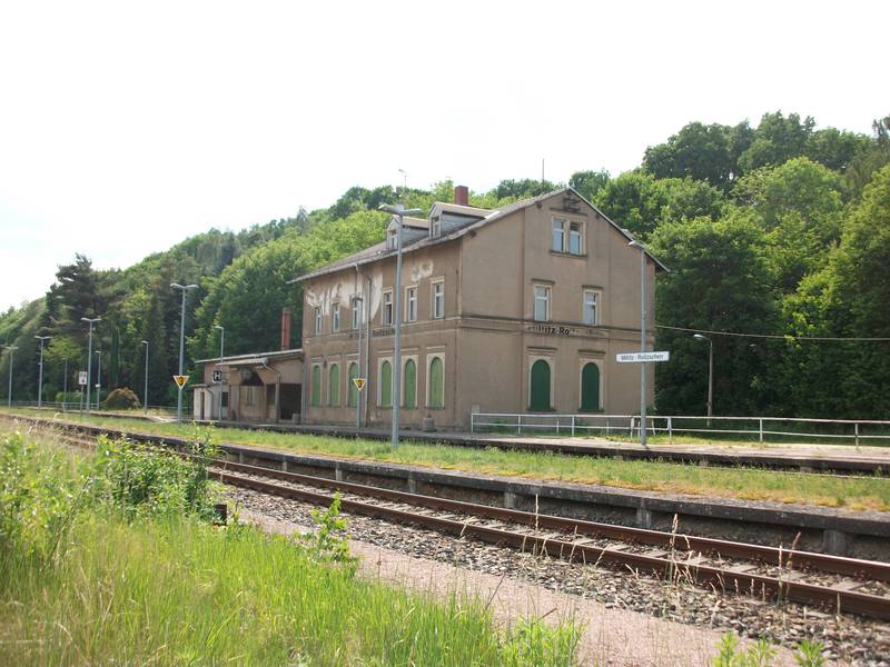 Bahnhof Miltitz-Roitzschen, Empfangsgebäude (2017)