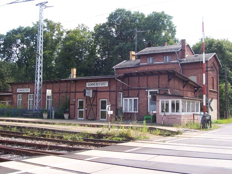 railway station Kaemmereiforst