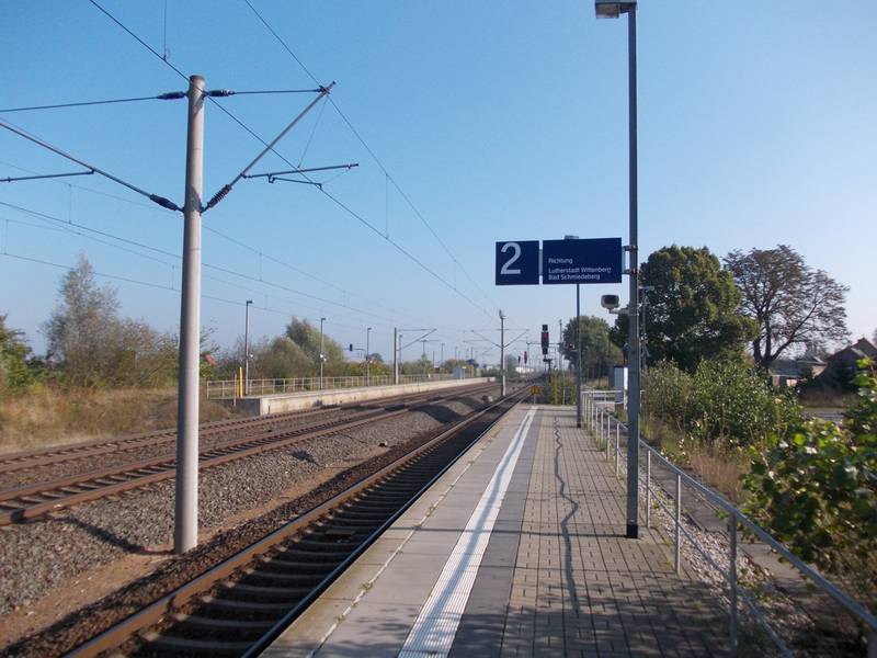 Pratau train station (Wittenberg, Saxony-Anhalt)