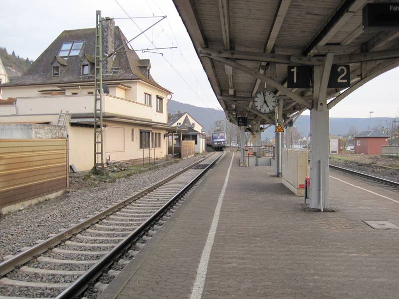Braubach station. Braubach, Rhineland-Palatinate, Germany.
