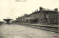 HIRSON (Aisne) - Vue intérieure de la gare en 1918.