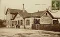 GROSLAY (Seine et Oise) - La cour de la gare - Editeur : Foulon, imprimeur.