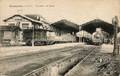 MARMANDE (Lot et Garonne) - La gare - Les quais - Editeur : Brune, libraire-papetier.