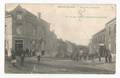 Bracquegnies Rue de la Station Estaminet Au Borain carte postale ancienne