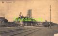 CPA POPERINGHE POPERINGE STATIE GARE ( HOEK BESCHADIGD )