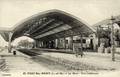 45 - PORT - SAINTE-MARIE (L. et G.) - La gare - Vue intérieure - Editeur : A. Chaudruc, librairie-papeterie à Agen.