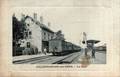 VILLEFRANCHE-sur-CHER (Loir-et-Cher) - La Gare (Cie. du Paris-Orléans).